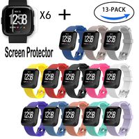I-SMILE Fitbit Versa Bands, Classic Edition Replacement Bracelet Sport Wristband with Buckle Accessories Strap for Fitbit Versa Fitness Smart Watch, 13 Colors, Large, Small