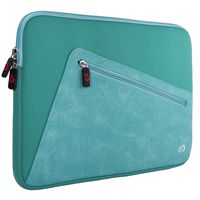 NX Slim Neoprene Protective Laptop Sleeve 11-12 inch, 360 Water Resistant PC Cover Case for MacBook Air 12, Microsoft Surface Pro, Chromebook (Teal)