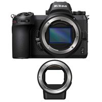 Nikon Z6 Mirrorless Digital Camera with Nikon FTZ Mount Adapter Bundle