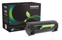 MSE Model MSE022461162 Extra High Yield Black Toner Cartridge For use with Lexmark MS410D, MS410DN, MS415DN, MS510DN, MS610DE, MS610DN, MS610DTE, MS610DTN, MX310DN