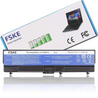 FSKE 42T4751 42T4755 51J0498 51J0499 42T4791 42T4235 Battery for Lenovo E40 E50 T420 T410 W520 T520 T510 T410i W510 SL510 L520 E425 E520 E525 Notebook,10.8V 4400mAh 6-Cell