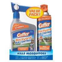 Cutter HG-65744 Backyard Bug Insect Control, Combo Pack, 6ct