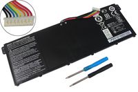 AC14B8K AC14B3K Laptop Battery Replacement for Acer Chromebook 15 13 11 CB3-531 CB3-511 CB3-111 CB5-571 CB5-311 Aspire R3-131T R5-571T R5-571TG E3-111 ES1-511 V3-371 V5-132 Notebook Batteries.