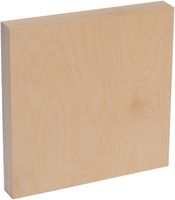 American Easel 12 Inch by 12 Inch by 1 5/8 Inch Deep Cradled Painting Panel