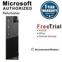 2018 Lenovo ThinkCentre M93P Small Form Business High Performance Desktop Computer(Intel Core I5-4570 3.2G,16G RAM DDR3,240G SSD+500GB HDD,DVD,WIFI,Windows 10 Professional)(Certified Refurbished)