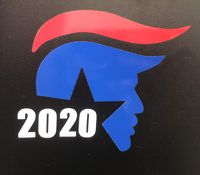 Trump 2020 Silhouette
