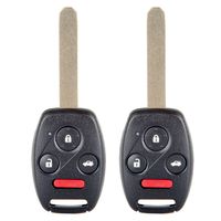 ECCPP Replacement fit for Uncut 313.8MHz Keyless Entry Remote Car Key Fob Transmitter Honda Civic 06-2013 N5F-S0084A (Pack of 2)