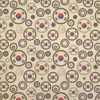 Flag of South Korea Kraft Present Gift Wrap Wrapping Paper