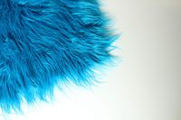 Faux Mongolian Fur Photography Prop, Newborn Prop, Basket Stuffer, Layering Blanket, Rug (Medium, 20"x36", Turquoise)