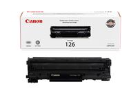 Canon Genuine Toner Cartridge 126 Black (3483B001), 1-Pack, for Canon imageCLASS LBP6200d, LBP6230dw Laser Printers