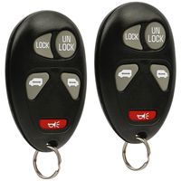 Key Fob Keyless Entry Remote fits Chevy Venture / Oldsmobile Silhouette / Pontiac Montana 2001 2002 2003 2004 2005 (L2C0007T), Set of 2
