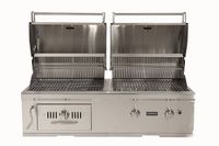 Coyote CH50NG Hybrid Grill, 50-Inch