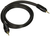Monoprice 105576 3-Feet Premium Stereo Male to Stereo Male 22AWG Audio Cable - Black
