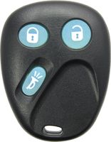  LHJ011 "Glow In The Dark" Complete Working Remote Key Fob ReplaceMyRemote Keyless Entry Remote Control Car Key Fob Replacement (Black-Glow)