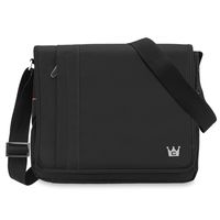 CaseCrown iPad Pro 9.7 Messenger Bag, Horizontal Mobile Messenger Bag (Black)