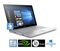 HP Envy 17~ae111dx Laptop 17.3in Edge-to-Edge IPS TouchScreen Full HD (1920x1080), 8th Gen Quad-Core i7-8550U, 16GB DDR4, 1TB HDD, NVIDIA MX150, IR Camera, Backlit, Windows 10 (Renewed )