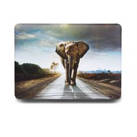 One Micron MacBook Air 11 inch Cover Case, Matte Soft Plastic Hard Case for MacBook Air 11''(A1465/A1370), Elephant