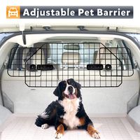 ZenStyle Dog Car Barrier Pet Fence for SUV/Vehicle/Cargo/Jeep,Adjustable Pets Car Divider Wire Dog Gate