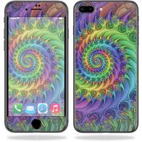 MightySkins Skin Compatible with Apple iPhone 8 Plus - Tripping | Protective, Durable, and Unique Vinyl Decal wrap Cover | Easy to Apply, Remove, and Change Styles | Made in The USA