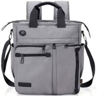 Scioltoo Waterproof Multi-Function Business Computer Backpack Large Vertical Handbag Outdoor Leisure Messenger Bag Gray Student Backpack A-Grey