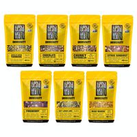 Tiesta Tea | Loose Leaf Fruit & Rooibos Tea Sample Pack | Immune Boosting Tea | 7 Count 1oz Pouches | Loose Leaf Herbal and Rooibos Tea | Gift Box | Tea Sampler | Mango, Hibiscus, Turmeric, Ginger Tea