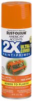 Rust-Oleum 327873 American Accents Spray Paint, Gloss Real Orange