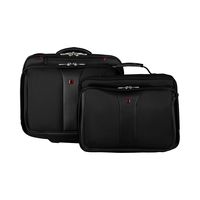 Wenger Luggage Patriot Rolling 2 Piece Business Set, Black