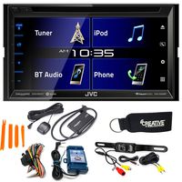 JVC KW-V350BT 6.8" Receiver with Bluetooth, 13-Band EQ + Steering Wheel Interface, Back-Up Camera & SiriusXM Tuner