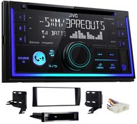 JVC Stereo CD Receiver w/Bluetooth/USB/iPhone/Sirius for 2002-2006 Toyota Camry