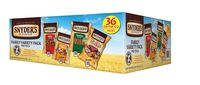 Snyder's of Hanover Pretzels Variety Pack, 4 Flavors, 36 Individual Snack Bags
