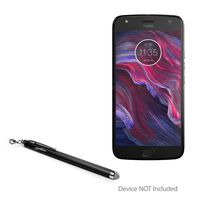 Motorola Moto X4 Stylus Pen, BoxWave [EverTouch Capacitive Stylus] Fiber Tip Capacitive Stylus Pen for Motorola Moto X4 - Jet Black