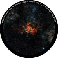 Area of NGC 6357 disc for Uncle Milton Star Theater Pro/Nashika NA-300 Home Planetarium