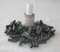 Uber Goop Dark GREY Dishwasher Rack Coating/Glue w/80 caps