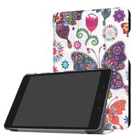 ASUS ZenPad Z8s Case, UZER Colored Drawing Series Ultra PU Leather Smart Case Protective Folio Trifold Stand with Soft TPU Back Cover for ASUS ZenPad Z8s/ZT582KL/ASUS-P00J 7.9" Tablet 2017 Release