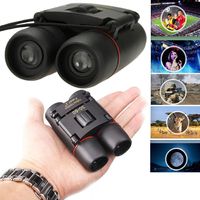 Compact Binoculars, F.DORLA Portable Folding Binoculars for Adults Night Vision Binoculars for Birds Watching High Powered Lightweight Binocular for Kids Camping/Hiking Travel 30x60 Binocular