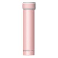 The Asobu Skinny Mini 8oz Fashionable Double Walled Stainless Steel Insulated Pocket Sized Flask (Pink)