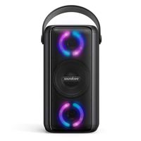 Soundcore Trance Bluetooth Speaker, Party Speaker with 18 Hour Playtime, BassUp Technology, Huge 101dB Sound, LED Lights, Soundcore App, IPX7 Waterproof, Wireless Speaker for Indoors and Outdoors