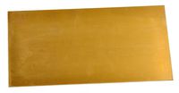 Texas Knifemakers Supply 360 Free Machining Brass Sheet - 0.125" x 6" x 12"