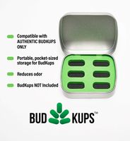 The Bud Case, Portable Storage Case for BudKups, The Loading Capsules for PAX2/3. Compatible with Real BudKups ONLY