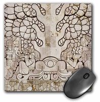 3dRose 8 x 8 x 0.25 Inches Mouse Pad, Mexico, Yucatan, Merida, Monumento A La Bandera (mp_86699_1)