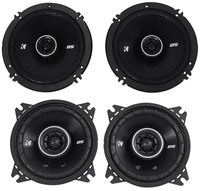 2 Kicker 43DSC404 DSC40 4" Car Audio Speakers+2 43DSC6504 DSC650 6.5" Speakers