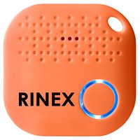 Bluetooth Key Finder Keychain GPS Tracker for Keys with App - Tracking Device for Phone, Keys, Luggage, Backpacks, Wallets, More - Bluetooth Anti-Lost Device Locator Tags - GPS Tracking Chip by Rinex