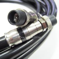 360ft SOLID COPPER 3Ghz OUTDOOR RG-11 COAXIAL HD CABLE SATELLITE TV ANTENNA UL ETL RATED 14AWG 75 Ohm BELDEN PPC WEATHER BOOT AQUASEAL FITTINGS CUT TO ORDER ASSEMBLED IN USA by PHAT SATELLITE INTL