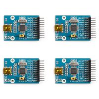 Areyourshop 4× FT245 USB Module FT245R FT245RL Communication Development Board Parallel FIFO