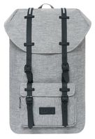 Bagail Large Vintage Canvas Backpacks Travel Laptop College School Bags (Grey)