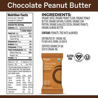 Orgain Organic Simple Protein Bars, Chocolate Peanut Butter - Vegan, Plant Based, 6g Dietary Fiber, Dairy Free, Gluten Free, Soy Free, Lactose Free, Kosher, Non-GMO, 2.05 Ounce, 12 Count