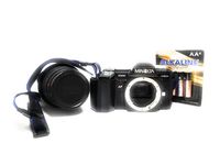 Minolta Maxxum 7000 Autofocus SLR 35mm Film camera with Minolta AF 35-70mm Lens in Working condition and Strap