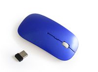 Wireless Mouse Fashion New Ultra Thin USB Optical Mouse 2.4G Receiver Super Slim Mouse Cordless Computer PC Laptop Desktop with DPI Switch