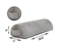 Memory Foam Pillow Supports Back, Head, Leg Knee Pain Relief, Bed, Chair seat Foot Rest Under Desk Cushion Sciatica Pregnancy Hip & Joint surgery Better Circulation Gentle Comfort, Alleviates Pressure