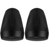 Dayton Audio WP65BT 6-1/2" IP66 Indoor/Outdoor Pendant Speaker Pair 70V/100V 8 Ohm Black